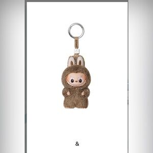 THE MONSTERS Pin for Love Series-Vinyl Plush Pendant “&”